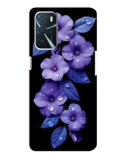 Чехол для OPPO A54s с картинкой «Фиолетовые цветы с росою» Чехол для OPPO A54s с картинкой «Фиолетовые цветы с росою»