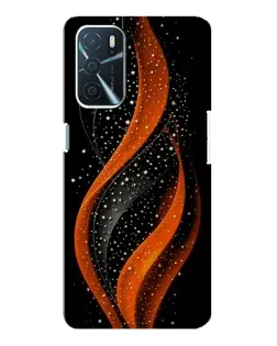 Чехол для OPPO A54s с картинкой «Огненная звездная волна»