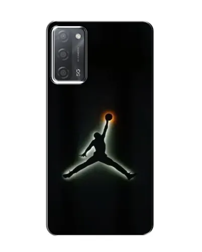Чохол для OPPO A55 з картинкою «Jordan Gradient Logo»