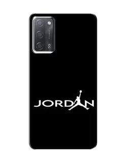Чохол для OPPO A55 з картинкою «Jordan White Logo»