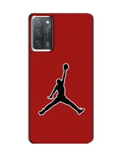 Чохол для OPPO A55 з картинкою «Jordan Red Back»