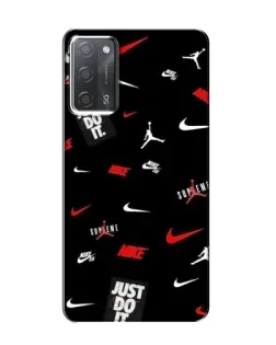 Чохол для OPPO A55 з картинкою «Nike Mix Pattern»