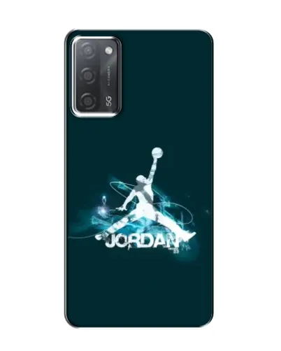 Чохол для OPPO A55 з картинкою «Jordan Blue Fire»