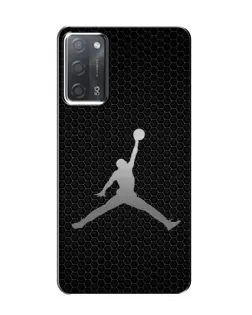 Чохол для OPPO A55 з картинкою «Jordan Dark Carbon»