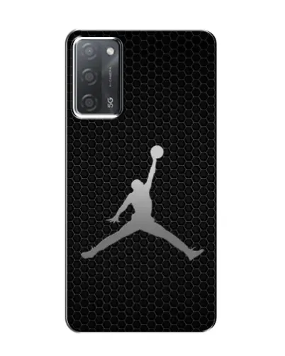 Чохол для OPPO A55 з картинкою «Jordan Dark Carbon»