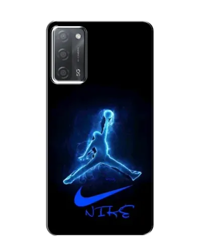 Чохол для OPPO A55 з картинкою «Jordan Neon Blue»