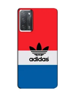 Чохол для OPPO A55 з картинкою «Ретро блоки Adidas»