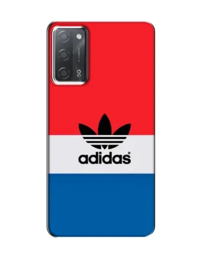 Чохол для OPPO A55 з картинкою «Ретро блоки Adidas»
