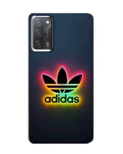 Чохол для OPPO A55 з картинкою «Неоновий Adidas»
