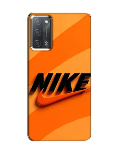 Чохол для OPPO A55 з картинкою «Помаранчевий драйв Nike»