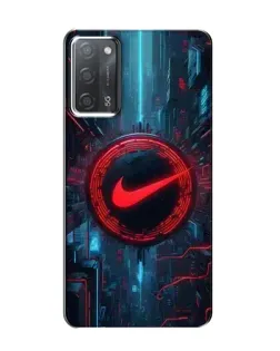 Чохол для OPPO A55 з картинкою «Техногенний стиль Nike»