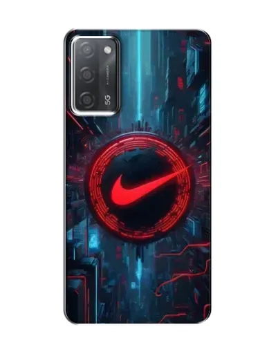 Чохол для OPPO A55 з картинкою «Техногенний стиль Nike»