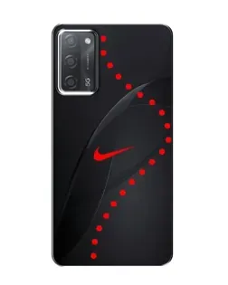 Чохол для OPPO A55 з картинкою «Абстрактний дизайн Nike»