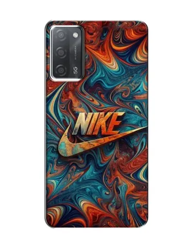 Чохол для OPPO A55 з картинкою «Nike в абстракції»