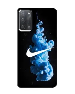 Чохол для OPPO A55 з картинкою «Nike та синій дим»