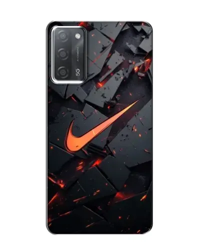 Чохол для OPPO A55 з картинкою «Nike — ефект розломів»