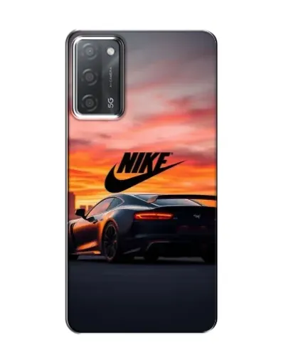 Чохол для OPPO A55 з картинкою «Nike та суперкар»