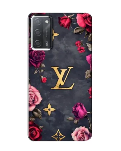 Чохол для OPPO A55 з картинкою «Квітковий Louis Vuitton»