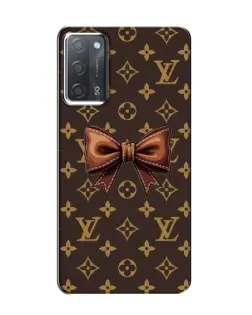 Чохол для OPPO A55 з картинкою «LV з бантом»