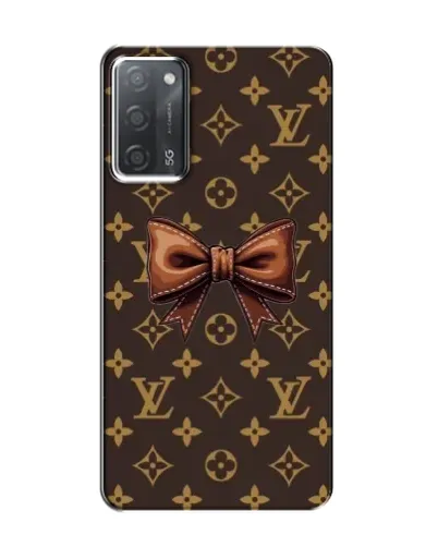 Чохол для OPPO A55 з картинкою «LV з бантом»