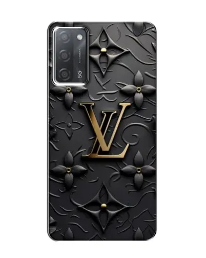 Чохол для OPPO A55 з картинкою «Шкіряна текстура LV»