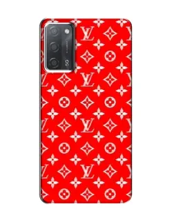 Чохол для OPPO A55 з картинкою «Яскравий паттерн LV»