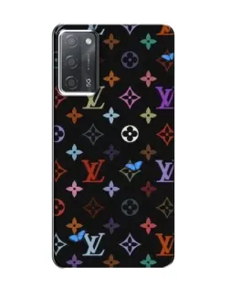 Чохол для OPPO A55 з картинкою «Кольорова монограма LV»