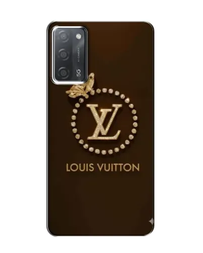 Чохол для OPPO A55 з картинкою «LV — золота печатка»