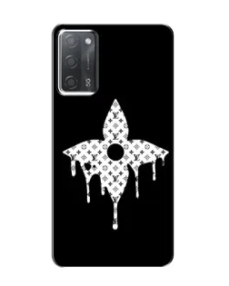Чохол для OPPO A55 з картинкою «Квіткова монограма»