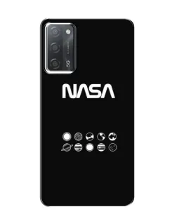 Чохол для OPPO A55 з картинкою «NASA — технічний принт»
