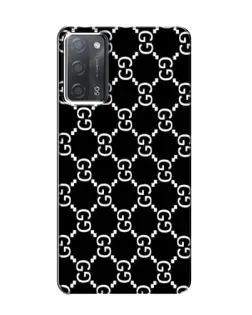 Чохол для OPPO A55 з картинкою «Gucci — сітчастий паттерн»