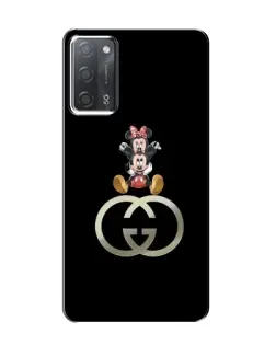 Чохол для OPPO A55 з картинкою «Мінні Маус на лого»