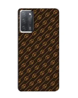 Чохол для OPPO A55 з картинкою «Gucci — золоті діагоналі»