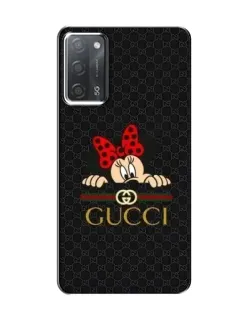 Чохол для OPPO A55 з картинкою «Мінні Маус Gucci — чорний»