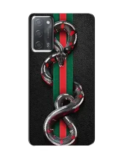 Чохол для OPPO A55 з картинкою «Gucci — змія на смузі»