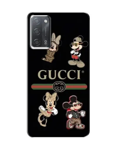 Чохол для OPPO A55 з картинкою «Gucci — герої Disney та монограма» Чохол для OPPO A55 з картинкою «Gucci — герої Disney та монограма»