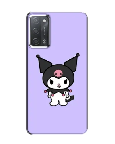 Чохол для OPPO A55 з картинкою «Kuromi — ніжний фіолетовий»