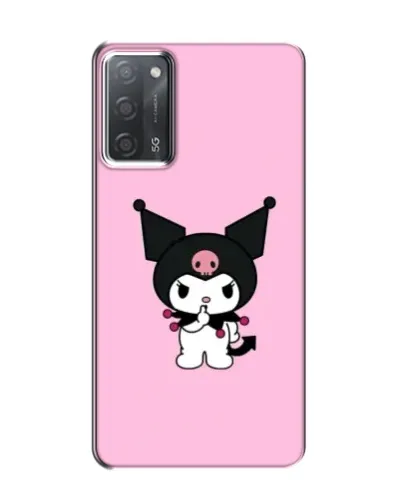 Чохол для OPPO A55 з картинкою «Kuromi — рожева ніжність»