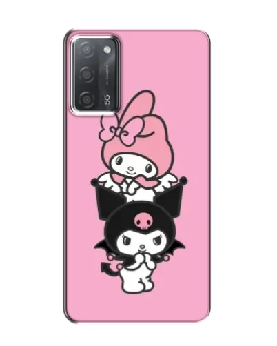 Чохол для OPPO A55 з картинкою «My Melody та Kuromi»