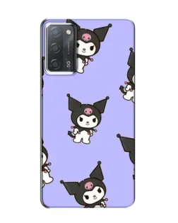 Чохол для OPPO A55 з картинкою «Паттерн з Kuromi»