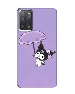 Чохол для OPPO A55 з картинкою «Kuromi з парасолькою»