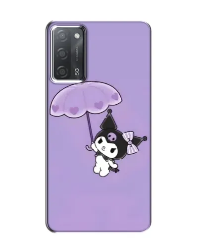 Чохол для OPPO A55 з картинкою «Kuromi з парасолькою»