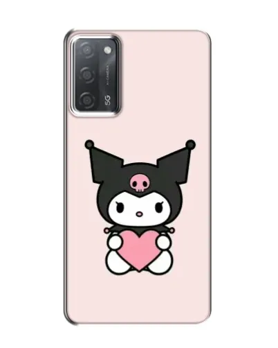 Чохол для OPPO A55 з картинкою «Kuromi та серце»