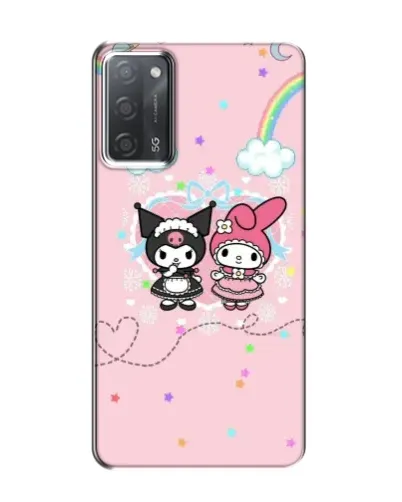 Чохол для OPPO A55 з картинкою «My Melody та Kuromi»