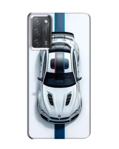 Чехол для OPPO A55 с картинкой «Вид сверху — BMW M»