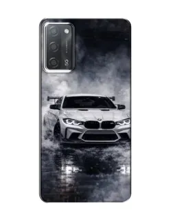 Чехол для OPPO A55 с картинкой «BMW сквозь туман»