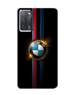 Чехол для OPPO A55 с картинкой «BMW M-Power неон»
