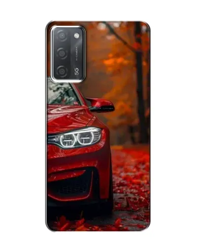 Чехол для OPPO A55 с картинкой «Осенняя BMW M4»