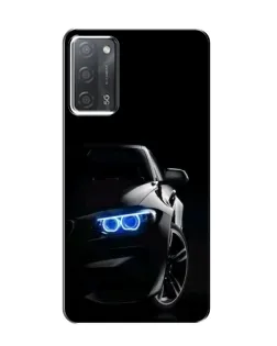 Чехол для OPPO A55 с картинкой «BMW — ночной взгляд»
