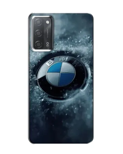 Чехол для OPPO A55 с картинкой «Логотип BMW — лед» Чехол для OPPO A55 с картинкой «Логотип BMW — лед»